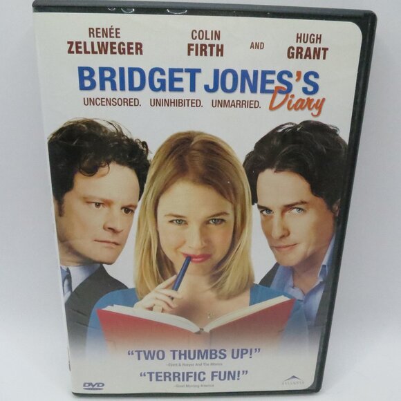Bridget Jone's Diary DVD 2001 Renee Zellweger Colin Firth Hugh Grant - Picture 1 of 4